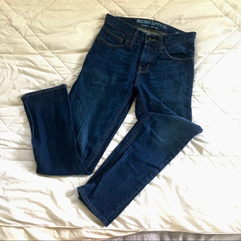 Men’s Mossimo Supply Co Slim Fit Straight Jeans